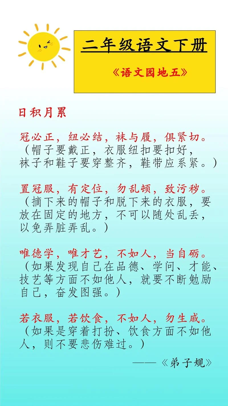 弟子规内容摘抄及感悟_1