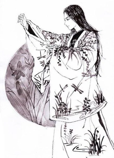 简笔画花千骨妖神简单_2