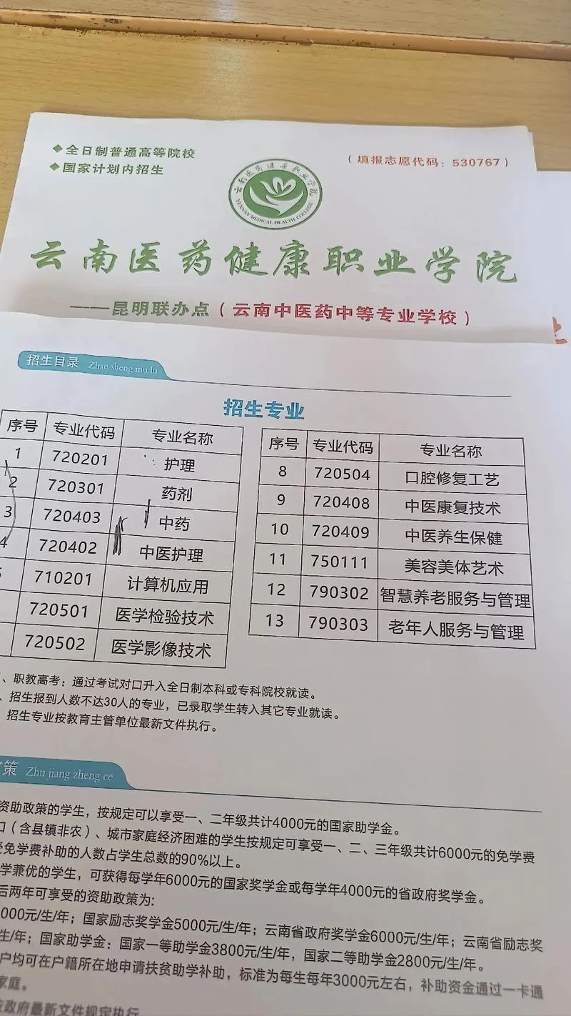 报考云南中专_1