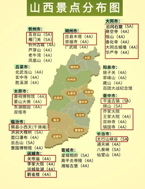 山西省旅游景点列表-山西旅游胜地名录