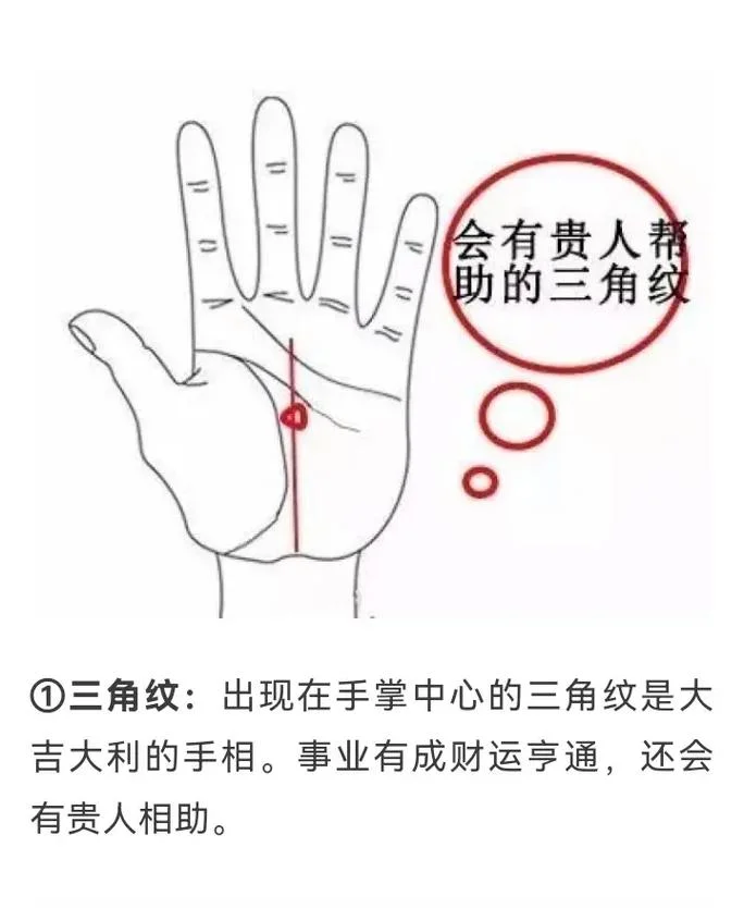事业运好的手相-事业好运手相