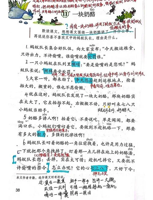 一块奶酪课文作者是谁_2