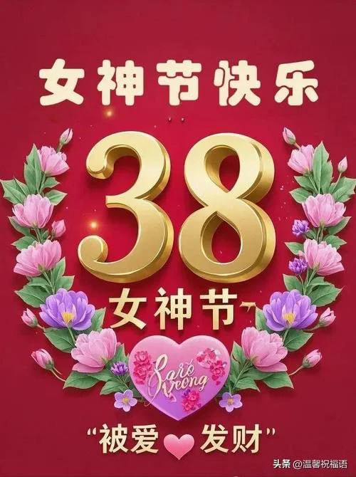 38妇女节祝福语送同事_1