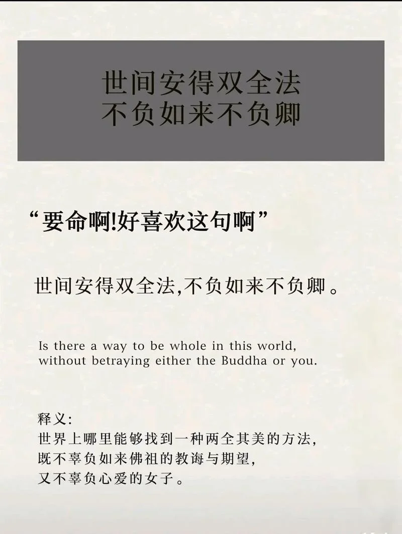 不负如来不负卿上一句_2