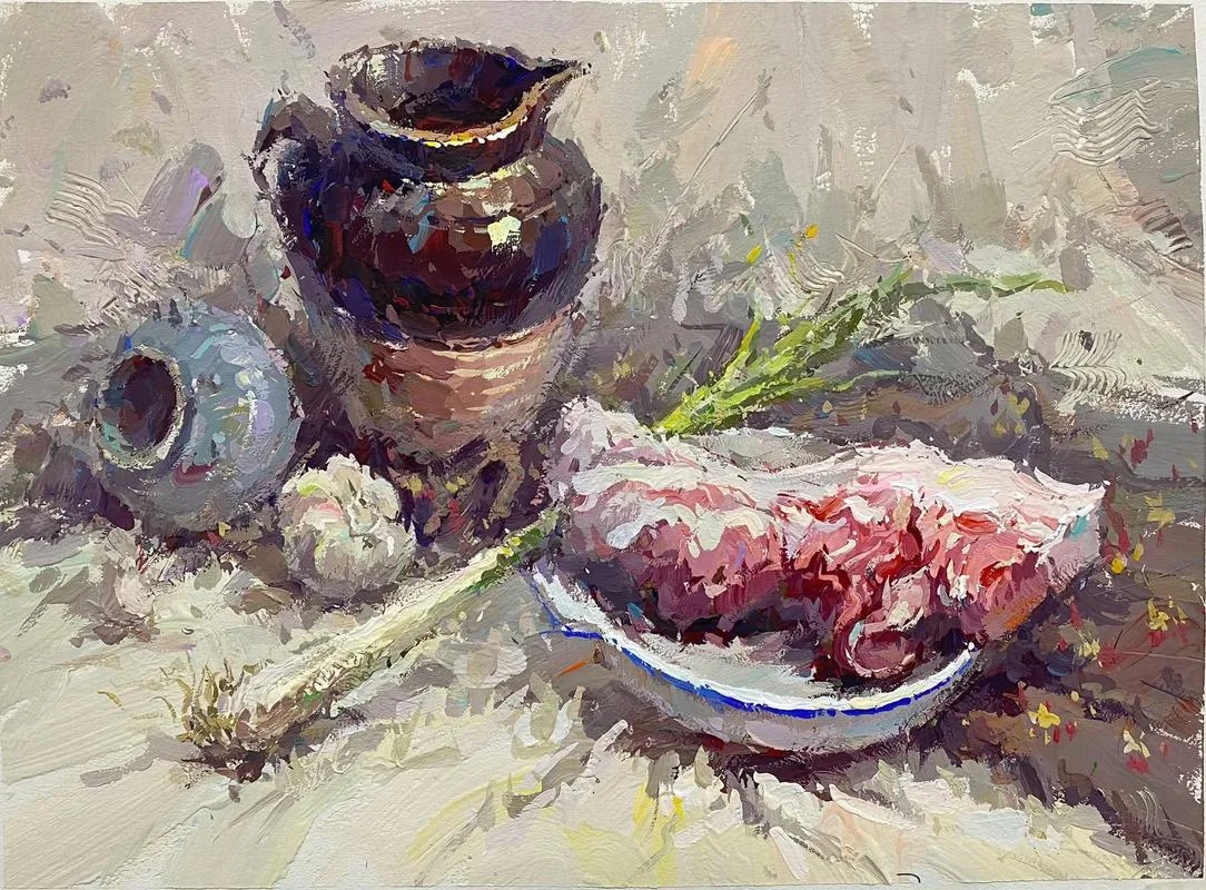 艺考水粉画_1
