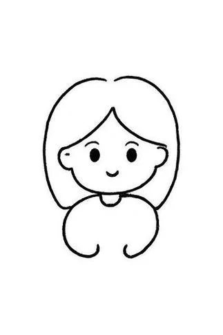 我的妈妈简笔画6岁_1
