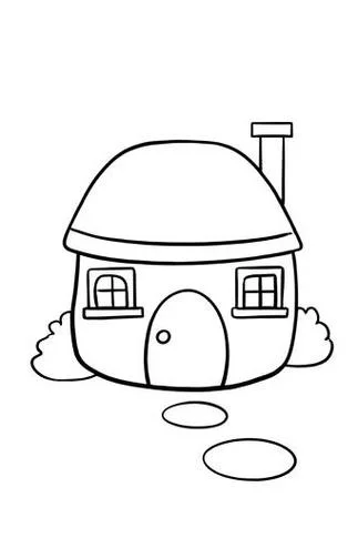 动物房子简笔画_1