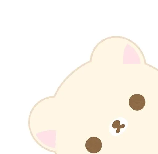 轻松熊简笔画头像情侣_1