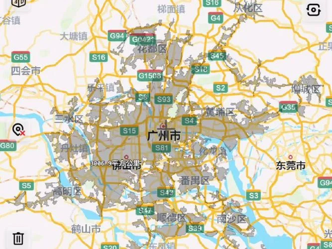 广州市区面积多少公里_2