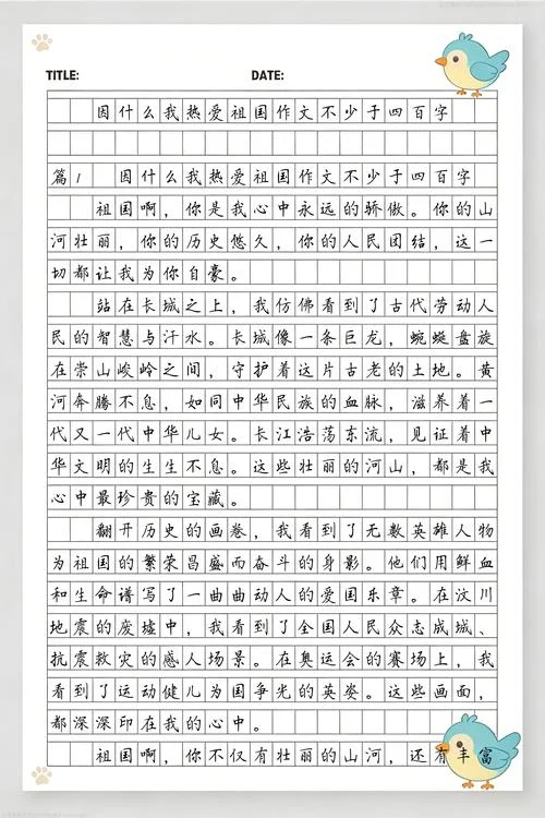 介绍中国作文400字以上-介绍中国作文 400 字