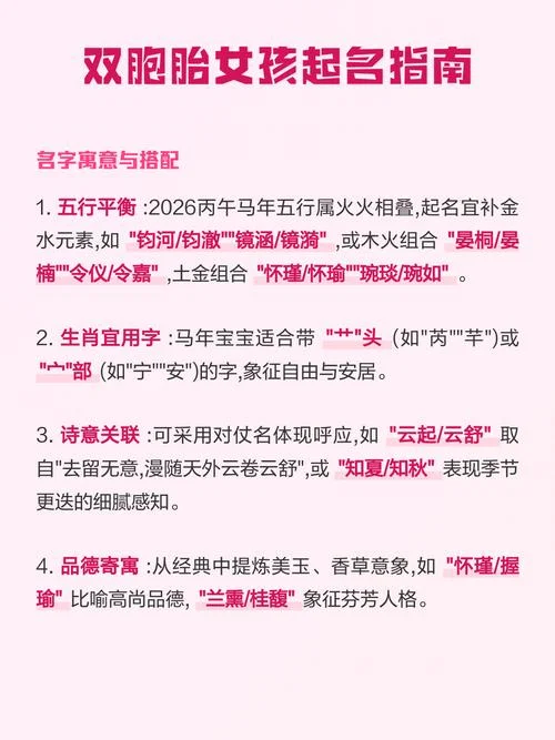 新生儿双胞胎起名_1