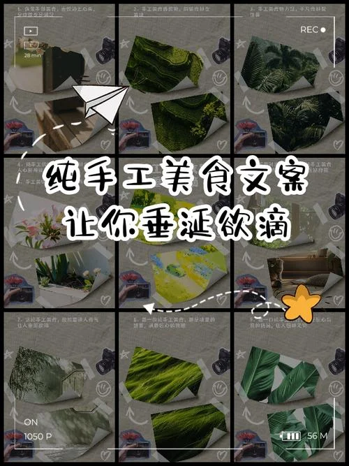 纯手工食品宣传文案_1