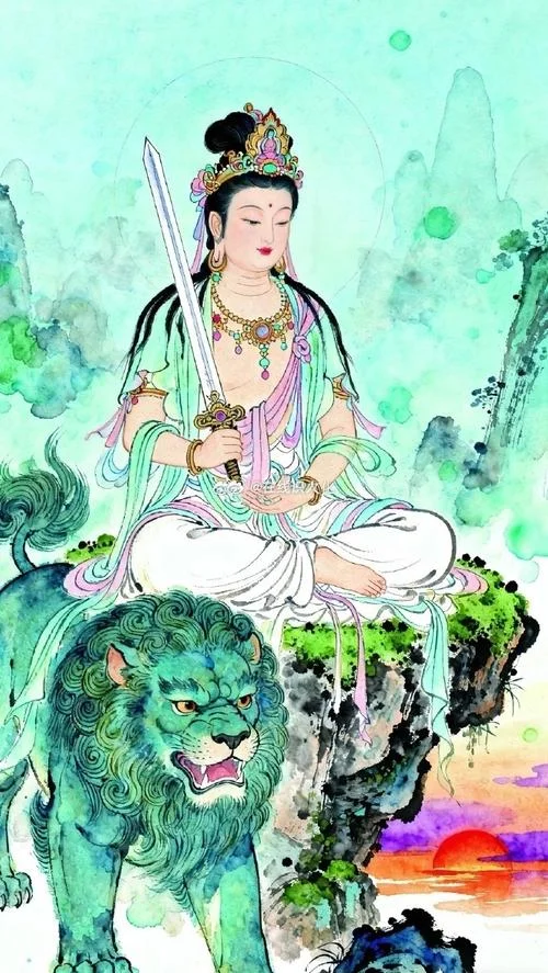 文殊菩萨是求什么的_1
