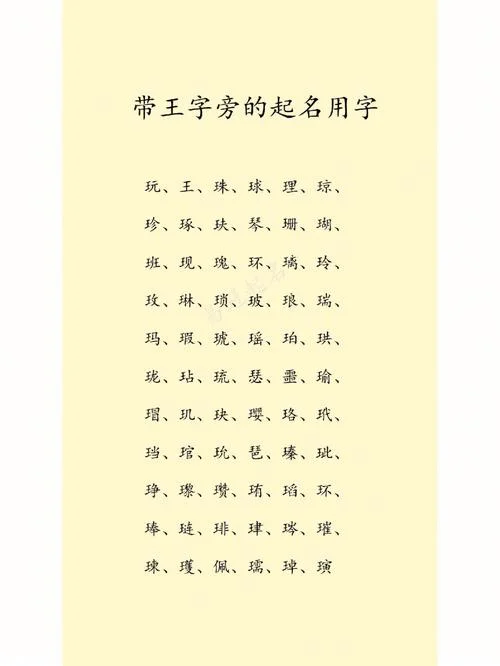 王的起名字大全-王起名总汇大全