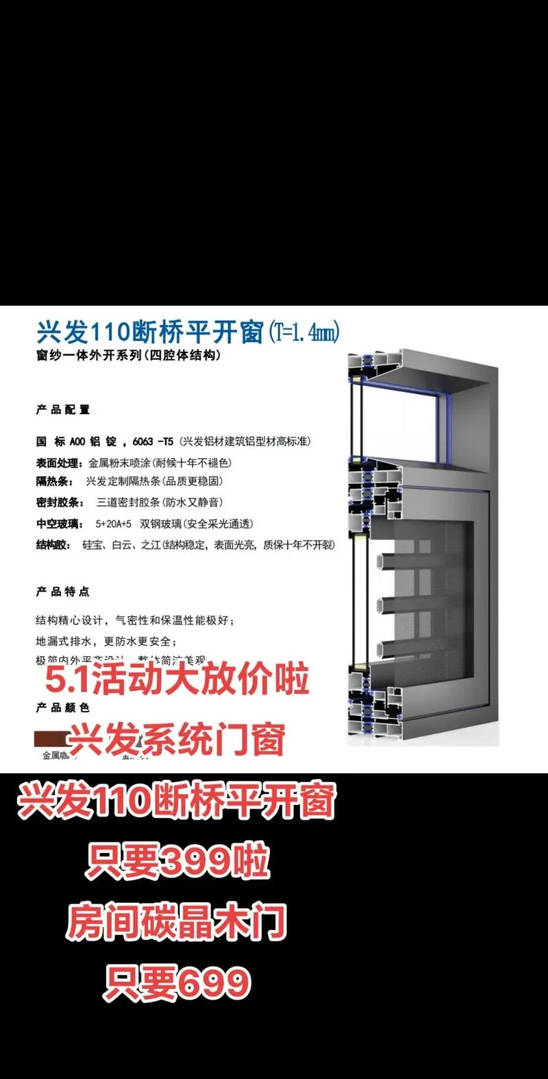 做窗户多少钱一平方_2