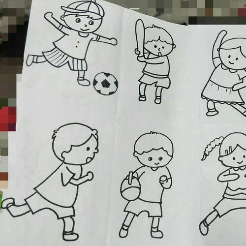 幼简笔画人物图片大全_1