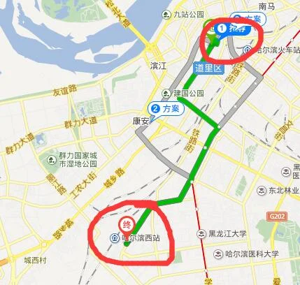 赣州到哈尔滨多少公里-赣州到哈尔滨约 1800 公里