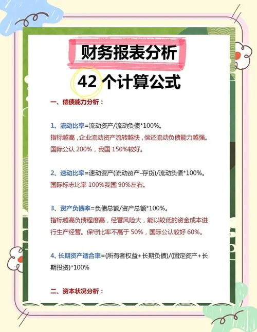 资产负债率计算公式-资产负债率计算公式