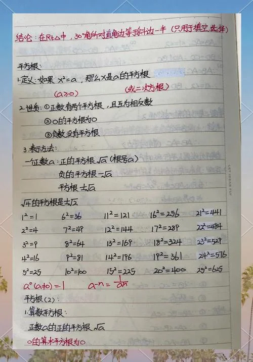 16的算术平方根等于多少_1