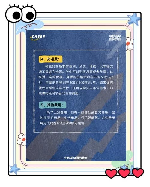 留学荷兰一年的费用_1