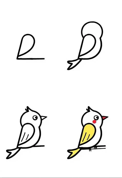 鸟简笔画._1
