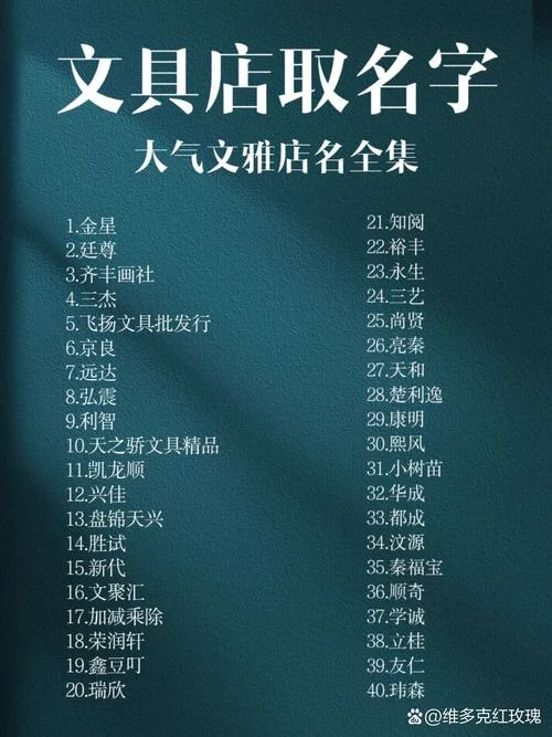 文具店起名带博字-博字文具店名