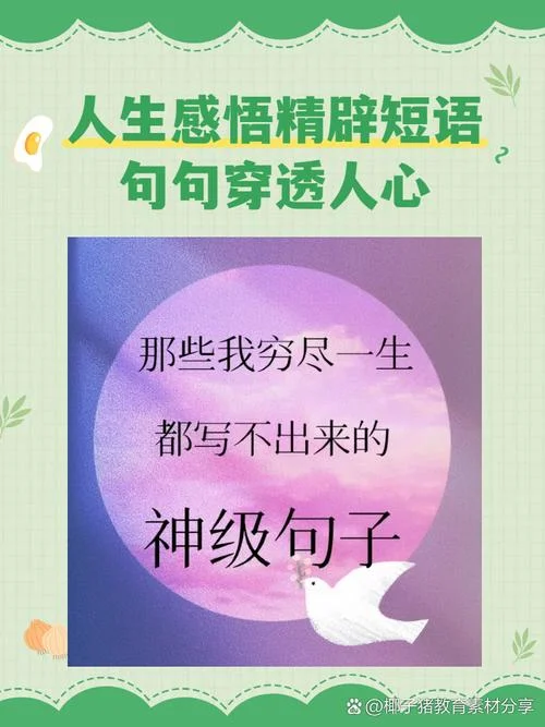 感悟人心的经典句子_1