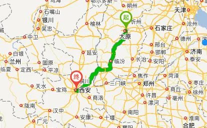 台州到西安多少公里_1