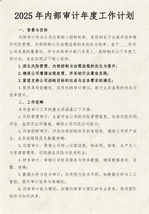 审计计划怎么写_1