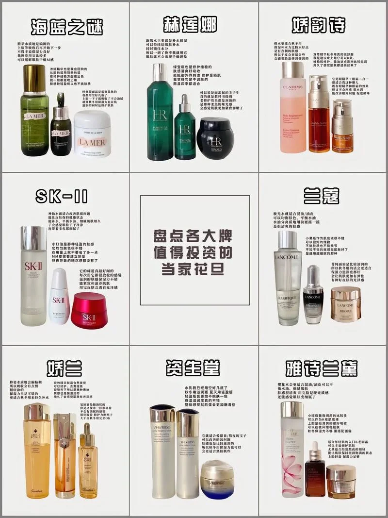 十大护肤品品牌名称-十大护肤品牌名字