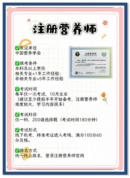 营养师报考条件2020年_2