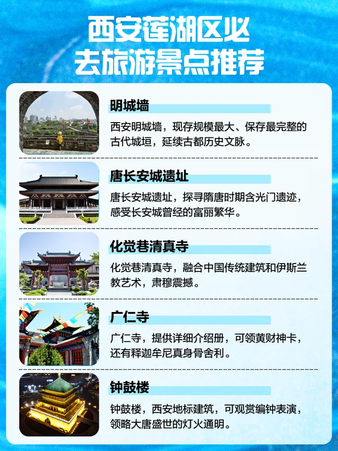 西安十大旅游景点简介-西安十大景点简介