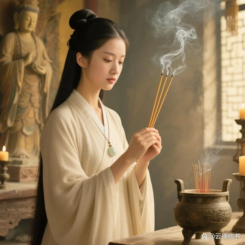 梦见给死者上香_2