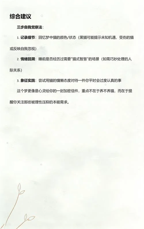 梦到养了只猫_2