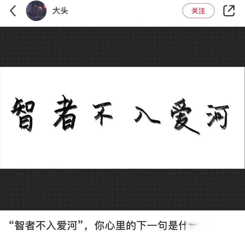 智者不入爱河的完整诗是谁写的_2