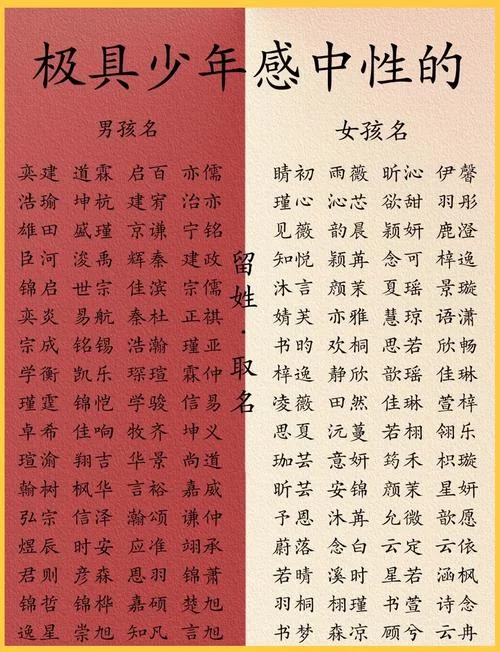 2023男女孩起名大全-2023 男女起名大全