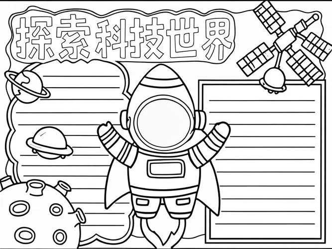 科技节手抄报简单好看_2