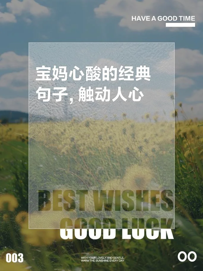 宝妈感悟句子_1