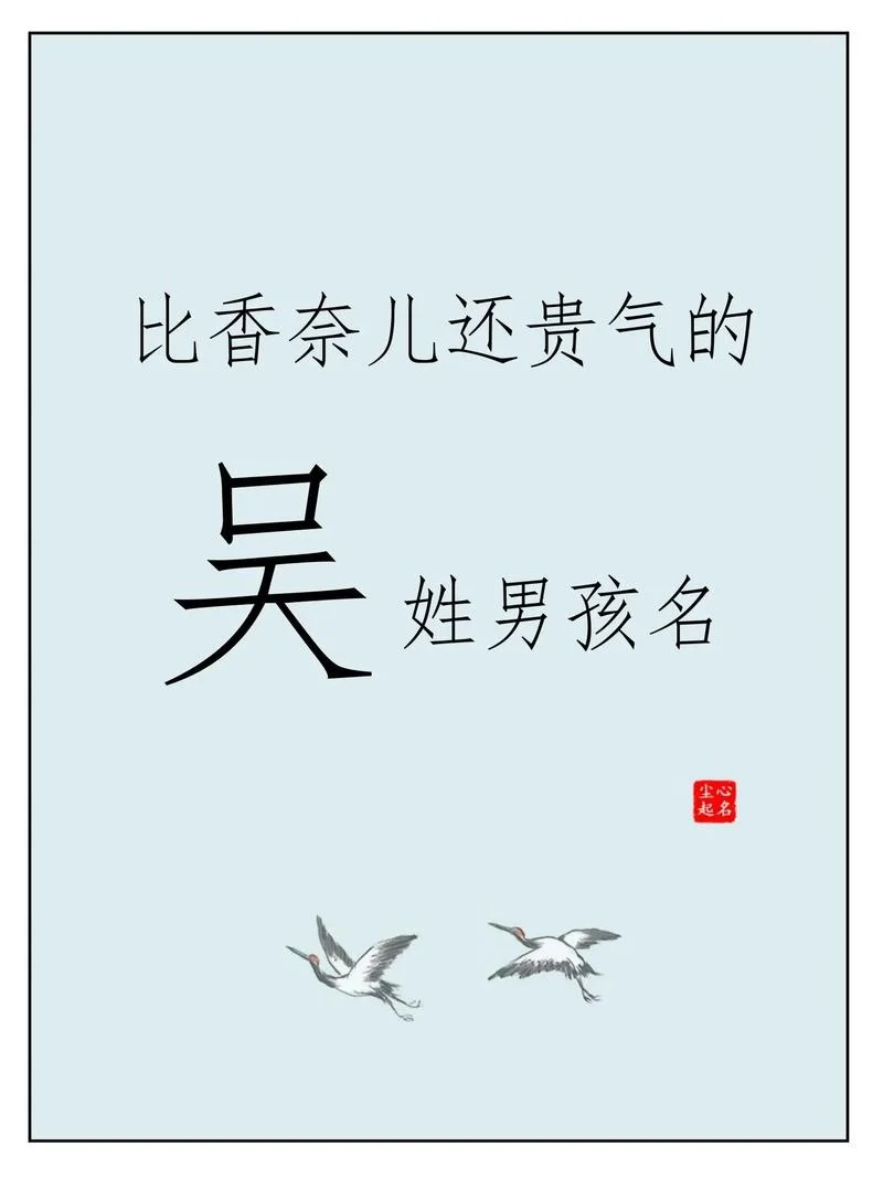 女孩起名吴晨什么好_2