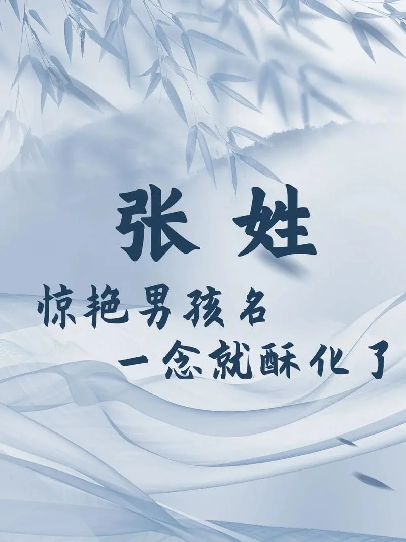 张姓宝宝起名男女通用_1