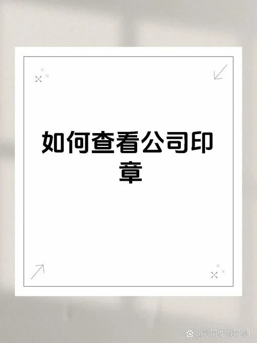 如何查公司印章编号_1
