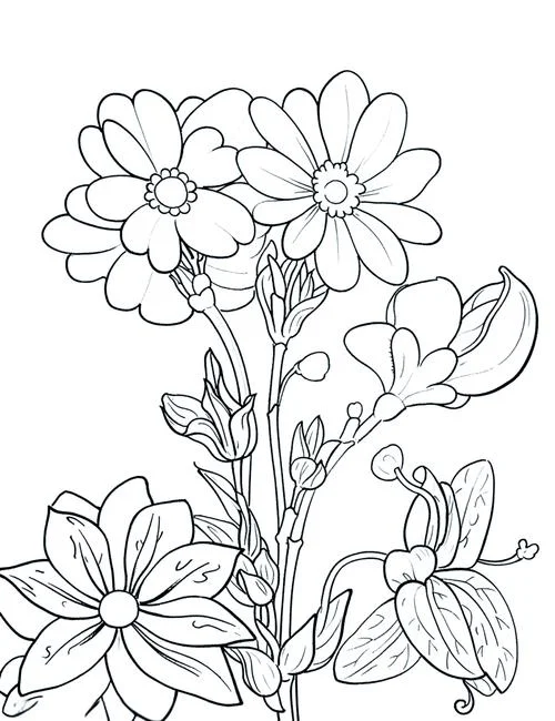 线描简笔画大全_1