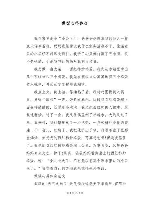 炒菜感悟怎么写20个字_2