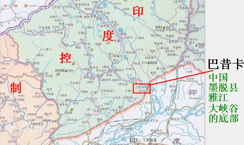 西藏林芝旅游景点地图_1