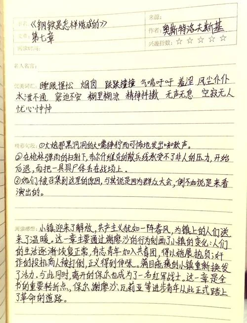 读书笔记大全400字励志_2