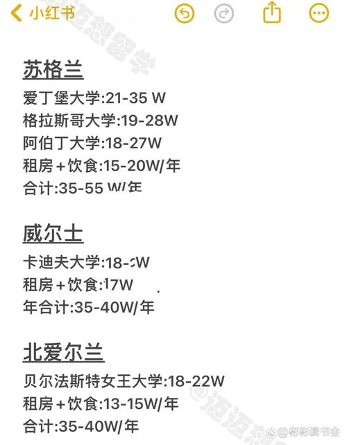 英国留学生全部费用_2