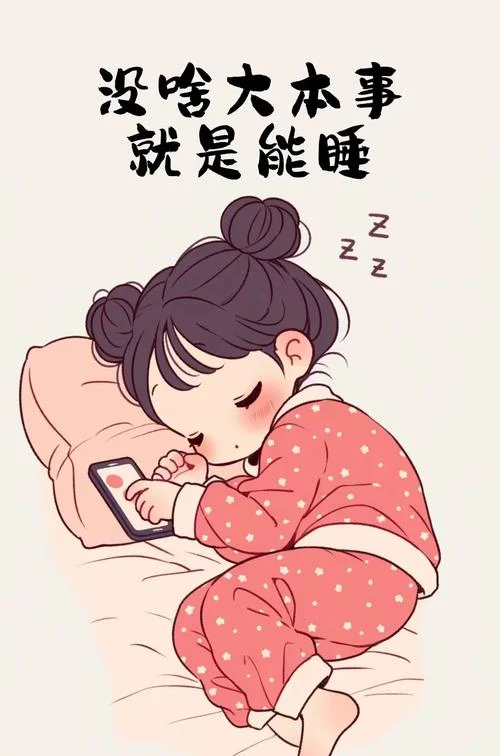 睡回笼觉的幽默说说_2