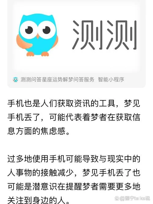 梦见把手机丢了是啥预兆_2