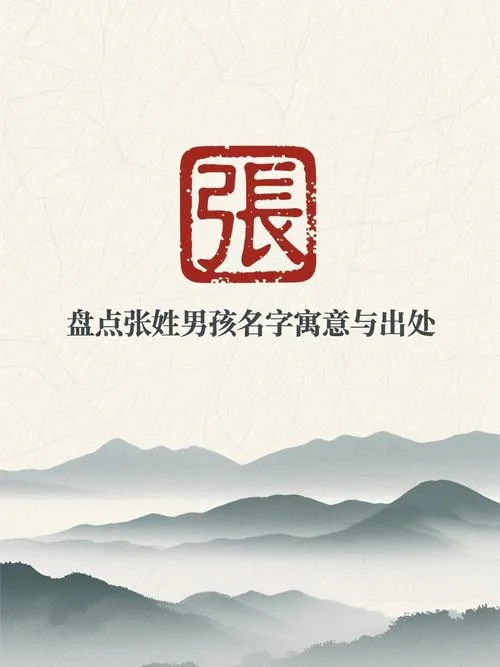 给张姓男孩起名字大全_2