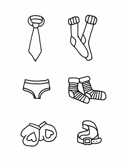 服装简笔画图_1